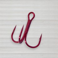 Гачки трійники Siweida Carbon Hooks Red, 30шт/уп, № 8
